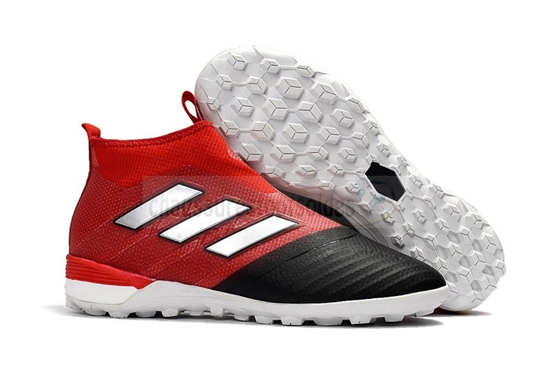 Adidas Crampon De Foot Ace Tango 17+ Purecontrol TF Rouge Noir Blanc
