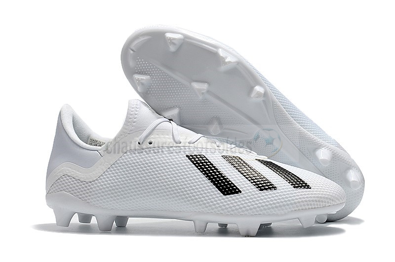 Adidas Crampon De Foot X 18.2 FG Blanc