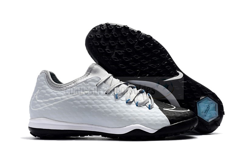 Nike Crampon De Foot HypervenomX Finale II TF Blanc Noir
