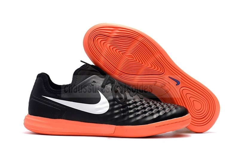 Nike Crampon De Foot MagistaX Finale II IC Orange Noir
