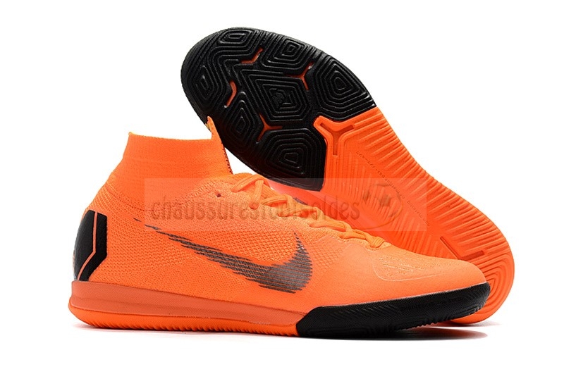 Nike Crampon De Foot SuperflyX 6 Elite IC Orange