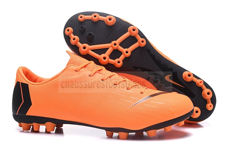 Nike Crampon De Foot Mercurial Vapor XII Academy CR7 AG Orange