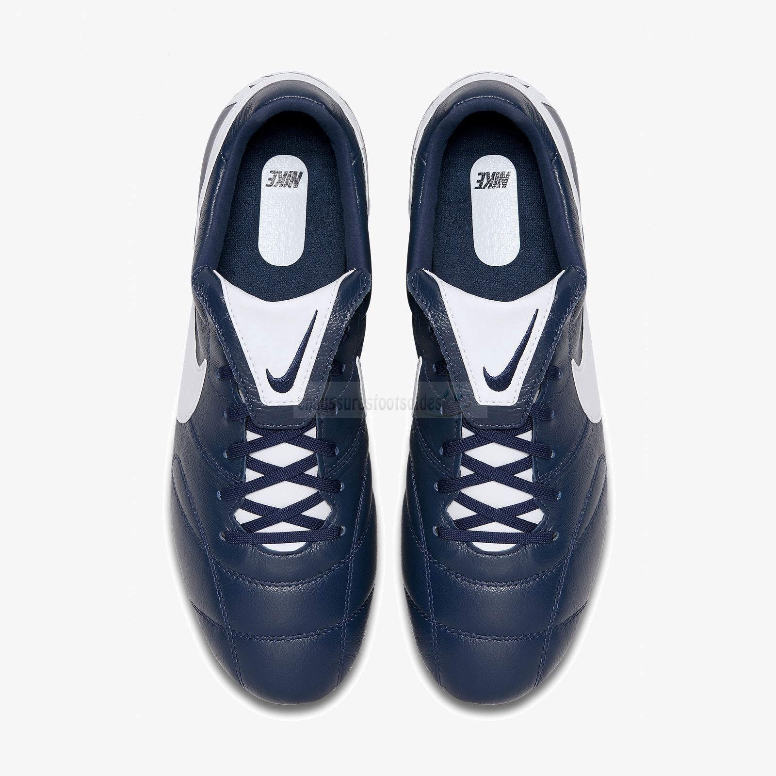 Nike Crampon De Foot Premier II ANTI CLOG SG Pro Bleu