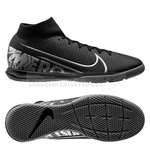 Nike Crampon De Foot Mercurial Superfly 7 Academy IC Noir Gris