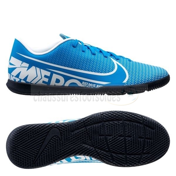 Nike Crampon De Foot Mercurial Vapor 13 Club IC Bleu Noir