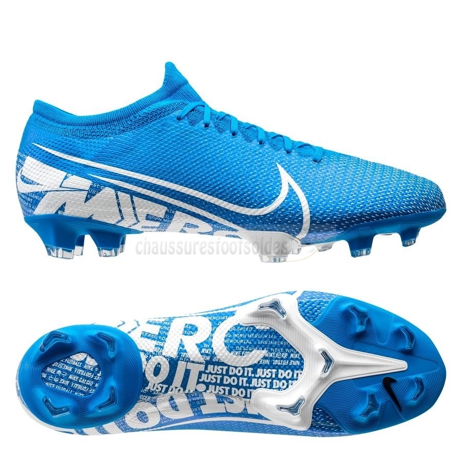 Nike Crampon De Foot Mercurial Vapor 13 Pro FG Bleu Bleu