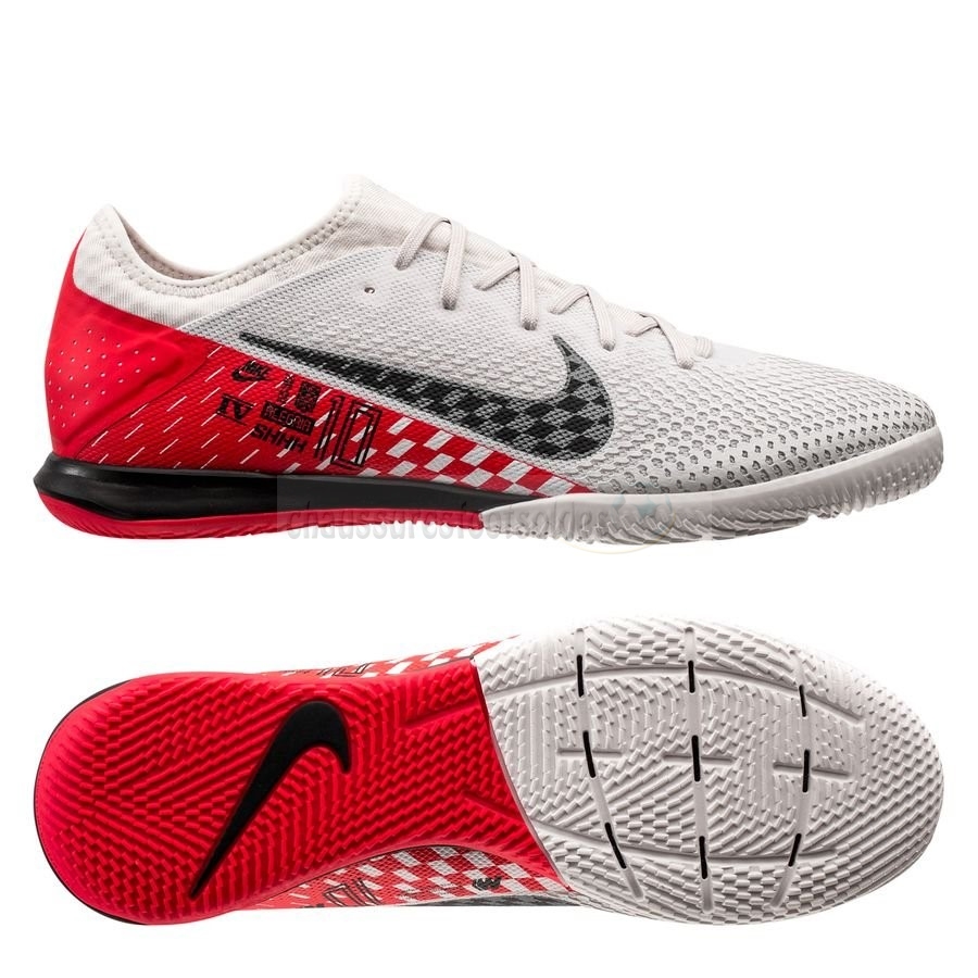 Nike Crampon De Foot Mercurial Vapor 13 Pro IC NJR Rouge Blanc