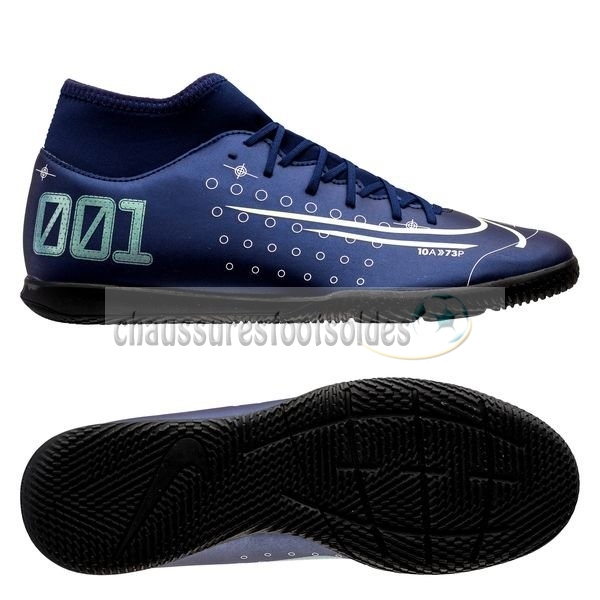 Nike Crampon De Foot Mercurial Superfly 7 Club IC Bleu
