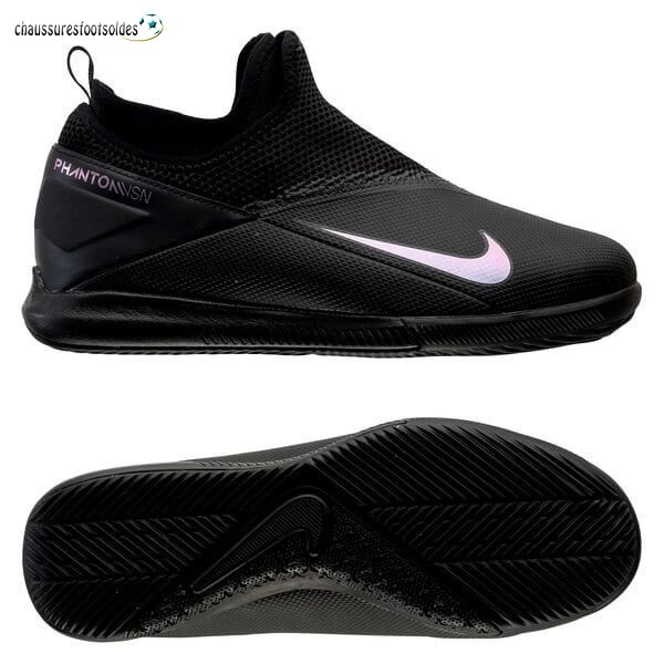 Nike Crampon De Foot Phantom Vision 2 Academy Enfants DF IC Noir