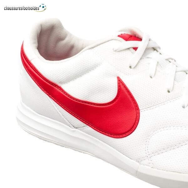 Nike Crampon De Foot Premier II Sala IC Home Crew Blanc Rouge