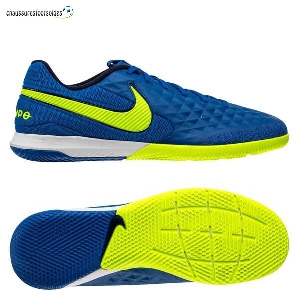 Nike Crampon De Foot Tiempo React Legend 8 Pro IC Skycourt Bleu Volt
