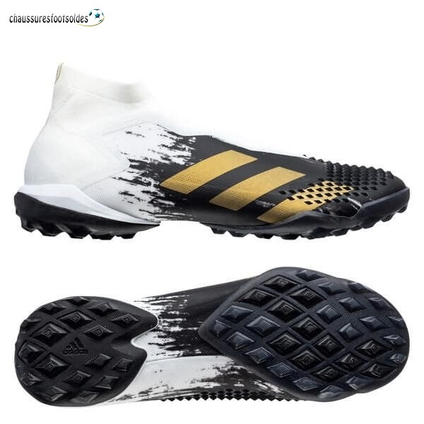 Adidas Crampon De Foot Predator 20+ TF Inflight Blanc Or Noir