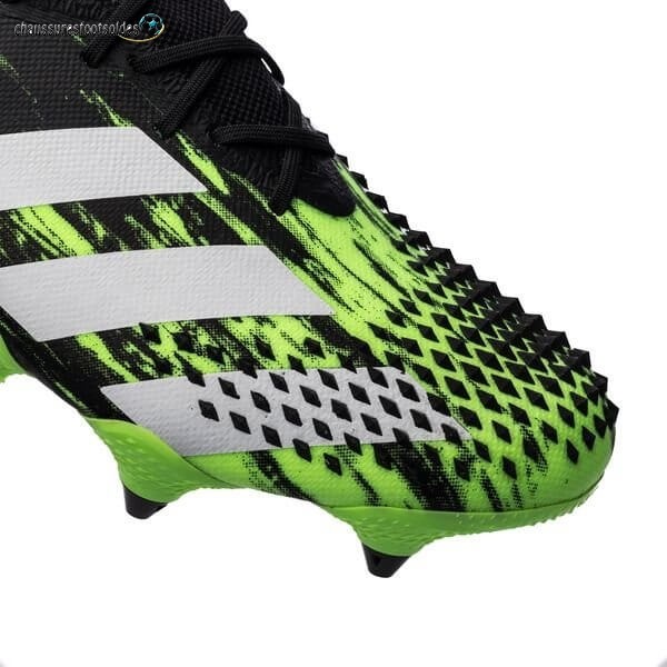 Adidas Crampon De Foot Predator 20.1 Low SG Precision To Blur Vert Blanc Noir