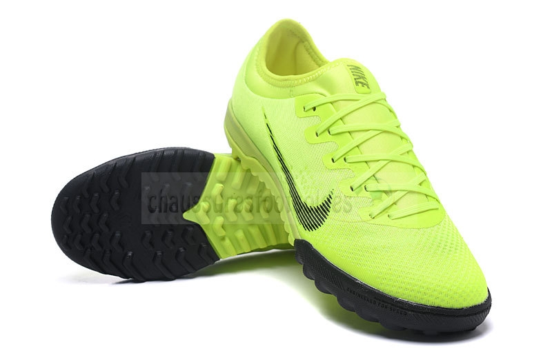 Nike Crampon De Foot Mercurial VaporX VII Pro TF Noir Vert