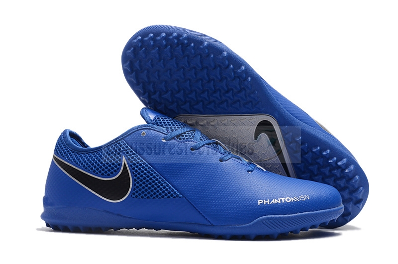 Nike Crampon De Foot Phantom VSN Academy TF Bleu