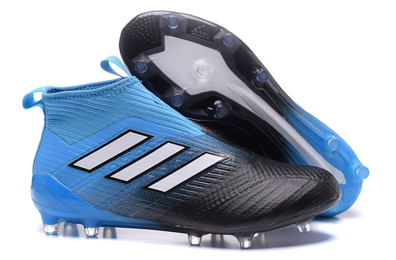 Adidas Crampon De Foot Ace Purecontrol FG Bleu Noir