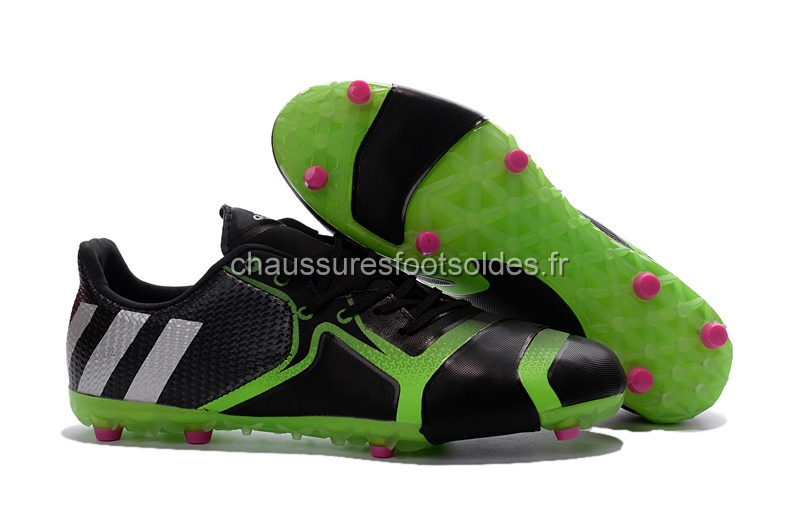 Adidas Crampon De Foot Ace 16+ FG Noir Vert