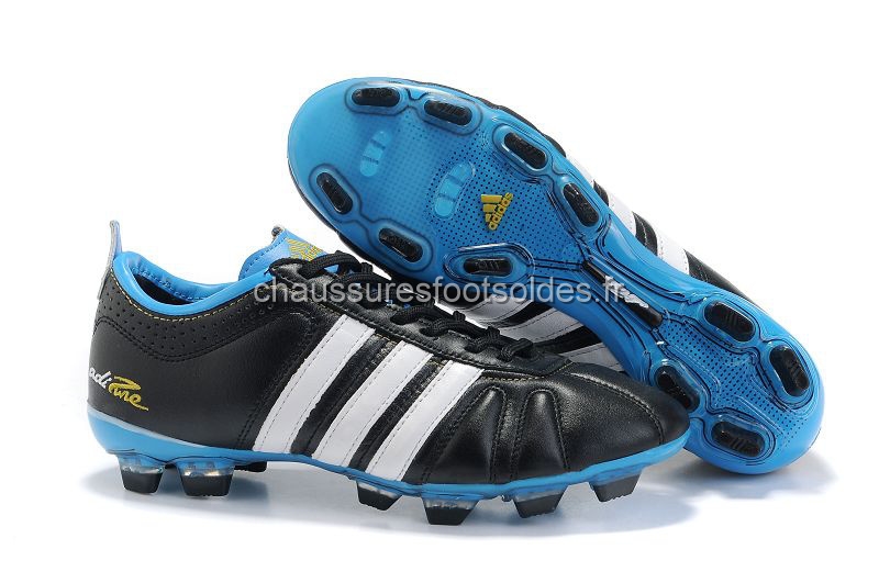Adidas Crampon De Foot AdiPure 11Pro IV FG Noir Blanc Bleu