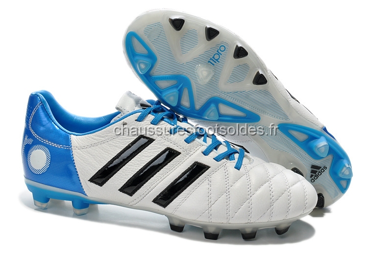 Adidas Crampon De Foot AdiPure 11Pro VI FG Blanc Bleu