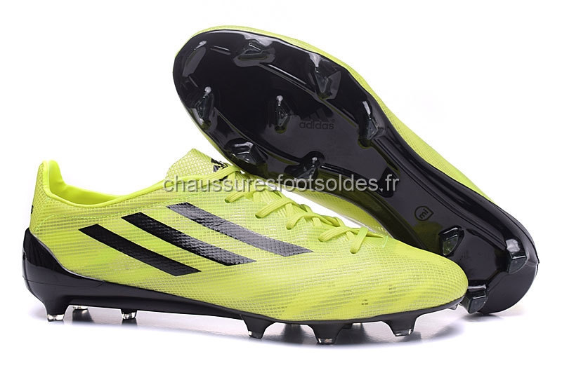 Adidas Crampon De Foot Adizero 99G FG Vert Fluorescent Noir