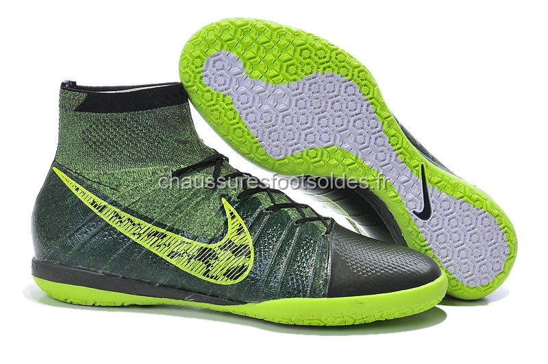 Nike Crampon De Foot Elastico Superfly INIC Noir Vert Fluorescent