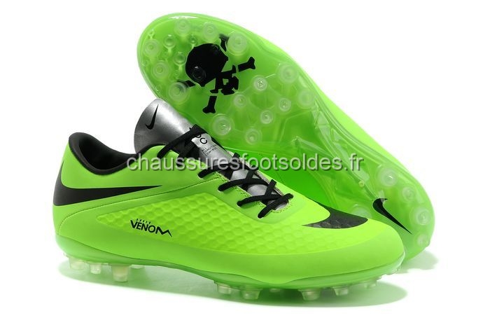 Nike Crampon De Foot HyperVenom AG Vert Fluorescent Noir