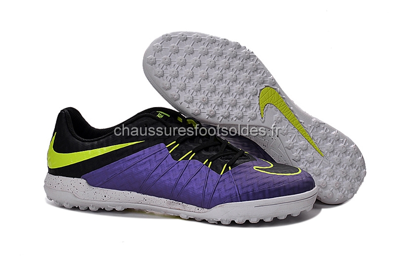Nike Crampon De Foot HyperVenomX Finale TF Noir Violet