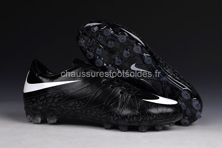 Nike Crampon De Foot HyperVenomX Proximo AG Noir Blanc