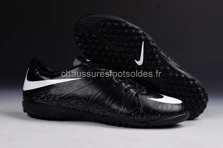 Nike Crampon De Foot HyperVenomX Proximo TF Noir Blanc