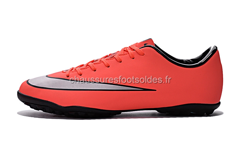Nike Crampon De Foot Mercurial X Victory TF Orange Gris