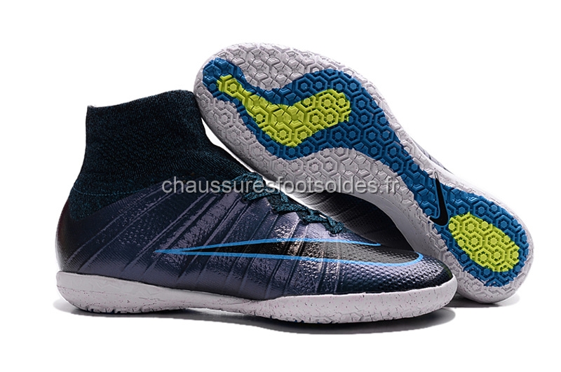 Nike Crampon De Foot MercurialX Proximo INIC Noir Bleu