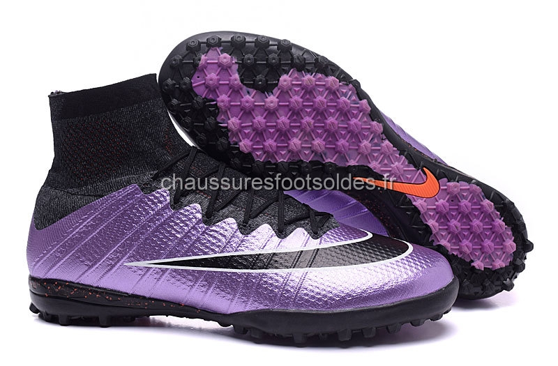 Nike Crampon De Foot MercurialX Proximo TF Noir Violet Noir