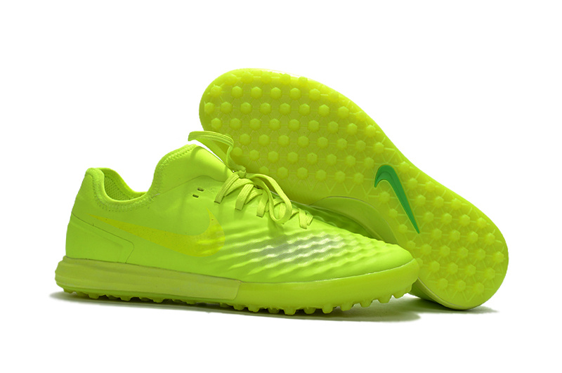 Nike Crampon De Foot MagistaX Finale II TF Jaune Fluorescent