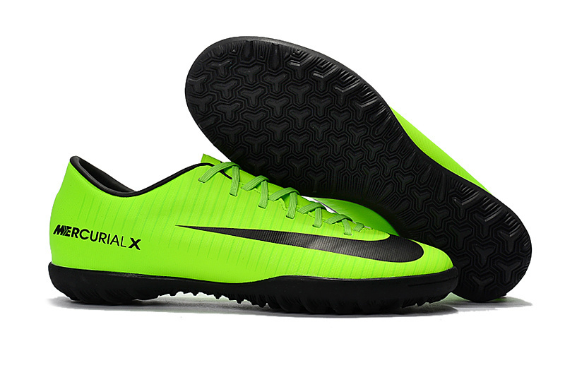 Nike Crampon De Foot Mercurial XI TF Vert Noir